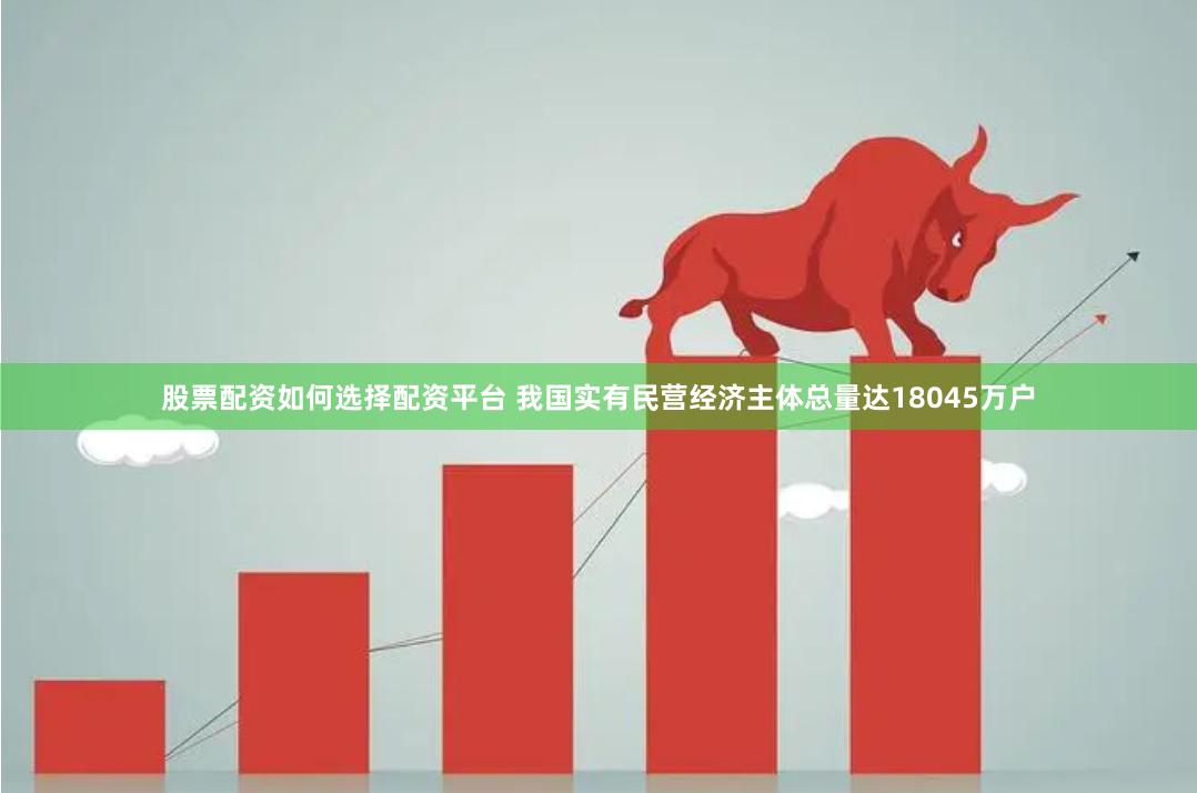 股票配资如何选择配资平台 我国实有民营经济主体总量达18045万户