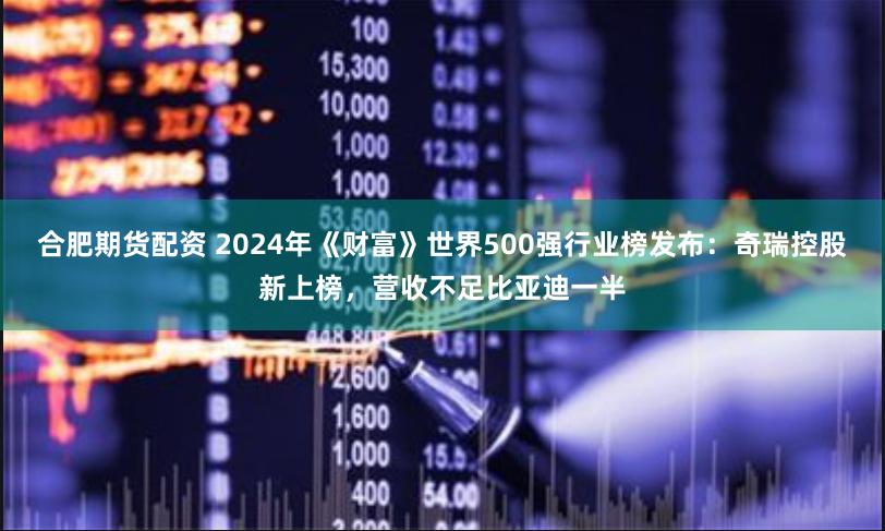 合肥期货配资 2024年《财富》世界500强行业榜发布：奇瑞控股新上榜，营收不足比亚迪一半