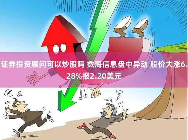 证券投资顾问可以炒股吗 数海信息盘中异动 股价大涨6.28%报2.20美元