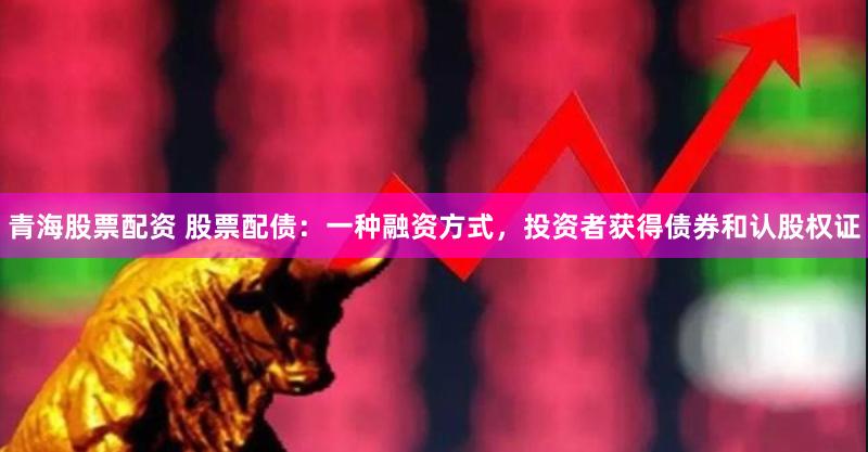 青海股票配资 股票配债：一种融资方式，投资者获得债券和认股权证